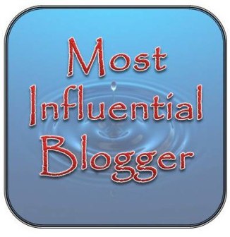Most Influential Blogger Award 